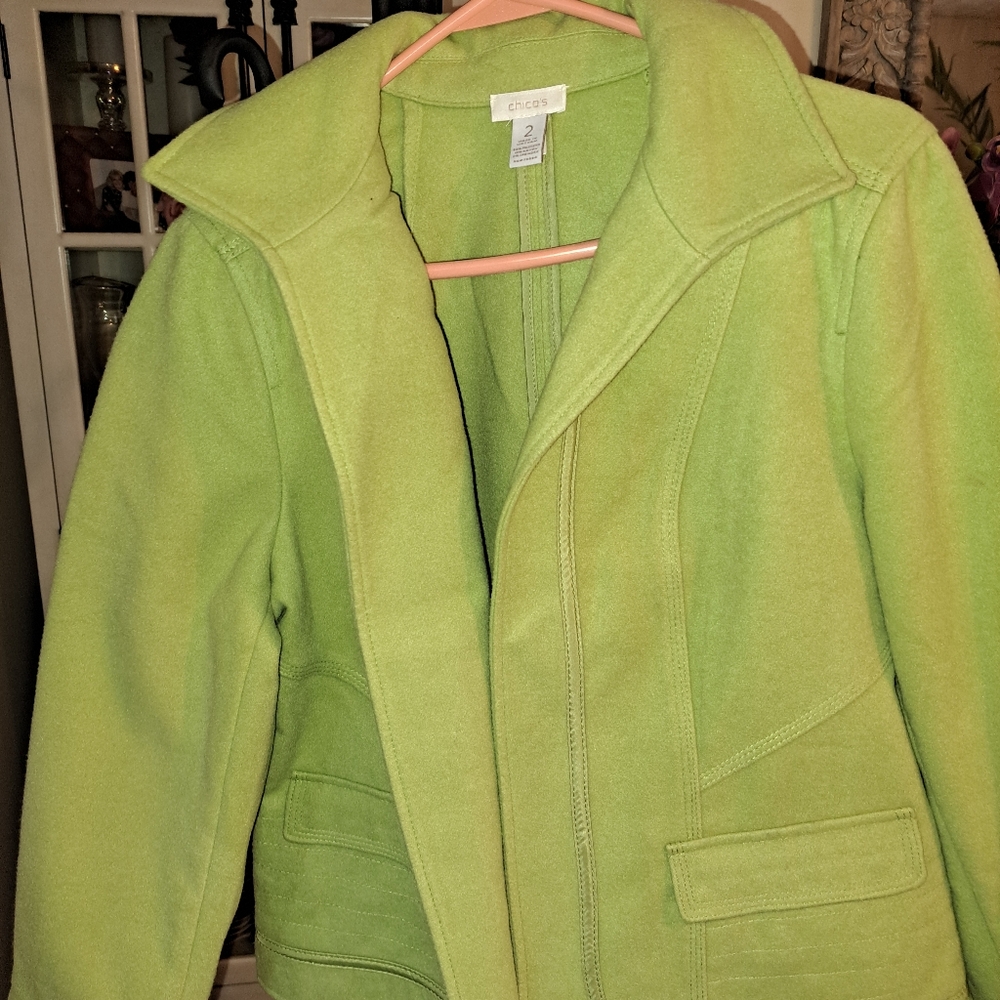 Chico's Green Jacket